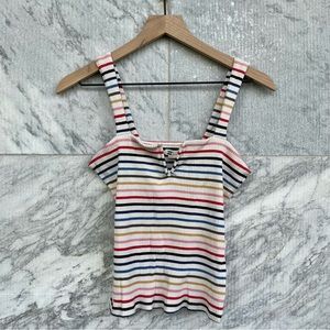 Billabong Striped V-Neck Tank